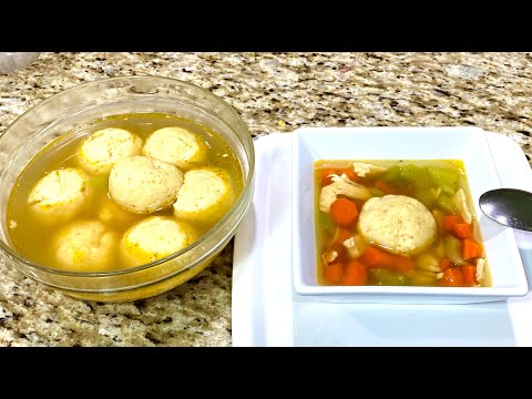 Easy to make Matzo Ball Soup a little bet deferent way by Magdi