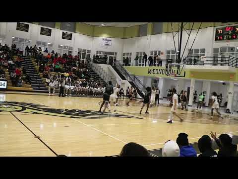 McDonough Vs Pace Academy Basketball Highlights
