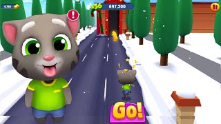 Talking Tom Gold Run Gameplay - Original Tom - Christmas 2020