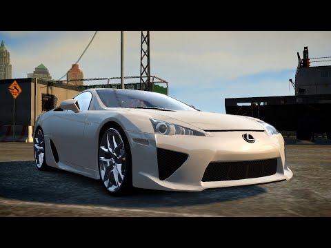 GTA IV 2010 LEXUS LFA CRASH TESTING