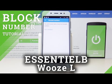 How to Block Number in ESSENTIELB Wooze L – Create Blacklist