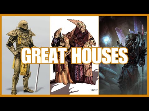 The Great Houses of Morrowind (Elder Scrolls Lore)