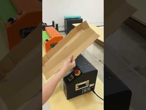 Trash to treasure in 3...2...1.Cardboard shredder activates.Honeycomb stretch — strong