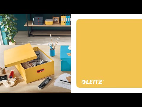 Caja de almacenamiento Click & Store mediana Leitz Cosy