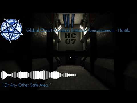 (SCP) Global Occult Coalition Intercom Announcement - GOC Hostile Entrance