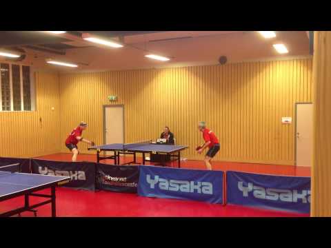 Div 5 KFUM Jönköping derby Lars-Anders Strandberg - Ove Sandberg matchboll