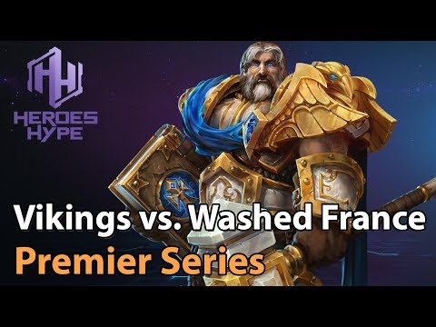 ► Heroes of the Storm: Washed France vs. The Vikings - HeroesHype Premier Series
