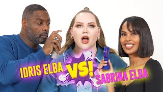 IDRIS ELBA Does My Makeup VS. HIS WIFE - Battle! | NikkieTutorials