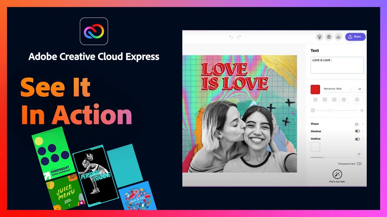 Getting started in one minute with Creative Cloud Express | Adobe Express