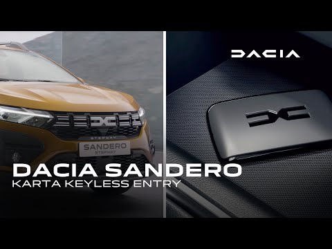 Sandero i Sandero Stepway - Karta Keyless Entry