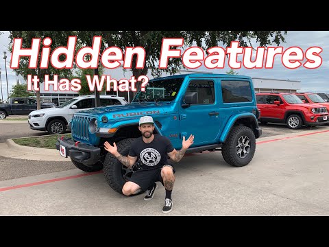 5 versteckte Funktionen des neuen Jeep Wrangler JL 2019