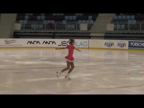2016 Santa Claus Cup: Katarina DRNZIKOVA (SVK) - FS Cubs GIRLS 2007, Free skating