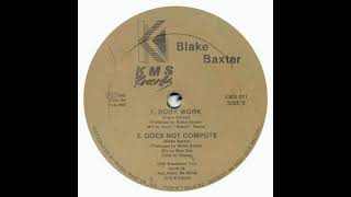 Blake Baxter - Body Work