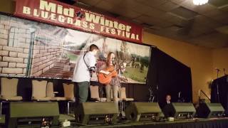 Grace Kuch and Eli Slocumb - Jim Lee Blues - Mid-Winter Bluegrass Fest