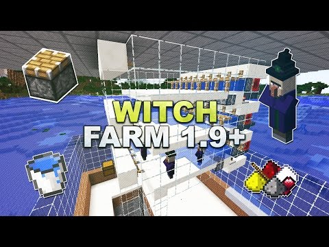 Minecraft - Witch Farm // Hexenfarm (5200 Items/h!) - Tutorial 1.12