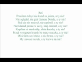 GrubSon "A ty nie" + tekst 