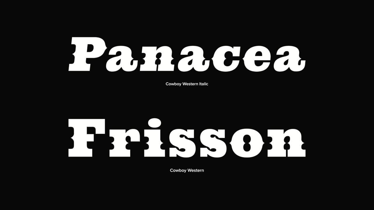 Cowboy Western Font Download