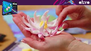 OKTO SENSOTY ART výtvarná sada  ”Vodné lekná” 30x40 cm
