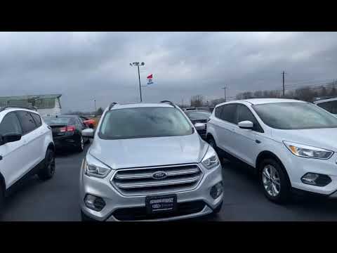 Silver 2017 Ford Escape