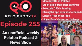 Pelo Buddy TV 255 - Layoffs at Peloton, Stock Price Drop, Strength+ App available in Canada & more
