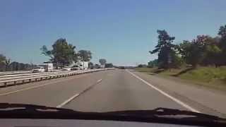 preview picture of video 'Interstate 94 East Through Jackson, Michigan'