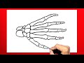 How To Draw Skeleton Hands