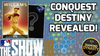 New Conquest Destiny Program Revealed! New Immortal Reward? MLB The Show 18 Diamond Dynasty Update