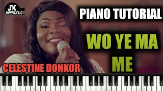 Piano Tutorial "Wo Ye Ma Me" (Good To Me) By Celestine Donkor
