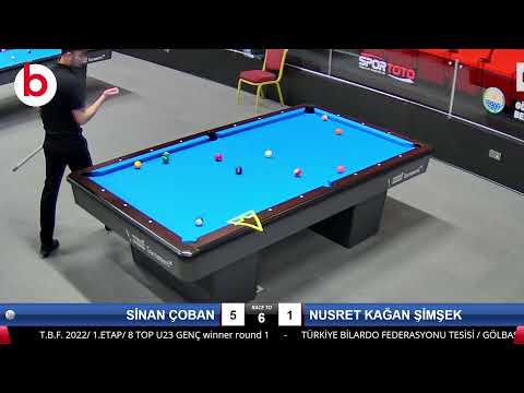 SİNAN ÇOBAN & NUSRET KAĞAN ŞİMŞEK Bilardo Maçı - 