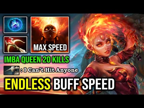 ÉNDLESS Buff Speed Lina Mid 25Min GG Imba Right Click 1 Laguna Blade = Deleted 8K MMR DotA 2