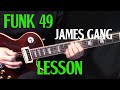 how to play "Funk #49" on guitar by The James Gang Joe Walsh - rhythm guitar lesson