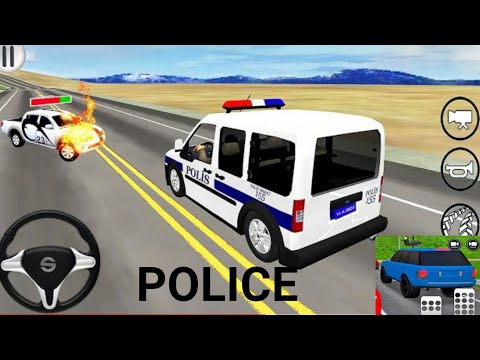 Ford Transit Police Van Driving - Police Crime Chase Simulator - Android Gameplay