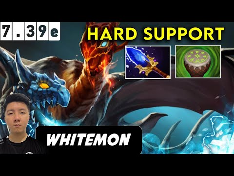 Whitemon Jakiro Hard Support - Dota 2 Patch 7.39E Pro Player Full gameplay
