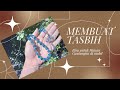 Membuat Tasbih Make Prayer Beads Tasbih Cantik Kristal Ceko