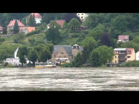 Hochwasser 2013 Dresden 3. Juni in Laubegast