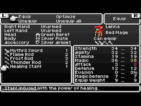 Final Fantasy V Advance - Part 12: Ifrit The Pagemaster