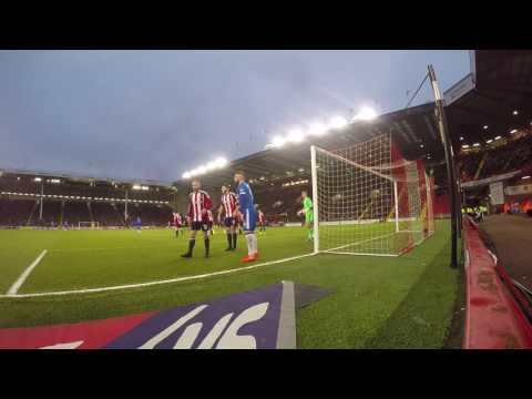 GOALCAM: SHEFFIELD UTD 2-2 GILLINGHAM