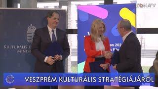 ZÓNA TV – HÍRADÓ – Veszprém kulturális stratégiájáról – 2024.01.24.