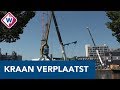Markante Haagse kraan verplaatst