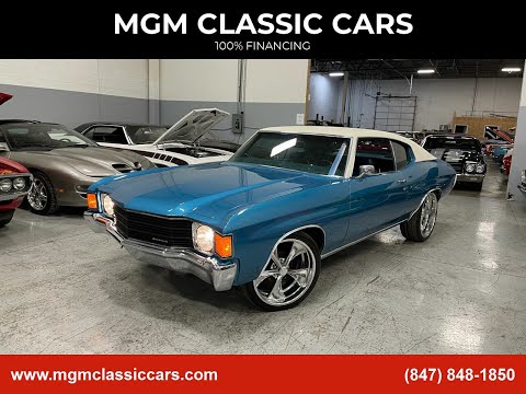 1972 Chevrolet Chevelle (CC-1435537) for sale in Addison, Illinois