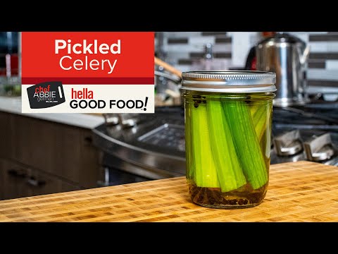 Quick & Simple Pickled Celery Recipe | At Home Pickling