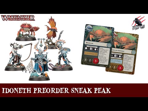 WARHAMMER UNDERWORLDS IDONETH DEEPKIN - Sneak Peak At The Cards! Preorder Saturday 5th June