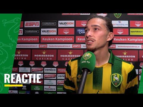 Jordy Wehrmann: "Blij dat ik mijn eerste voor ADO binnen heb liggen"