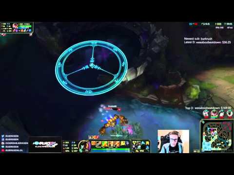 Bjergsen - Gangplank Barrel Play - League of Legends