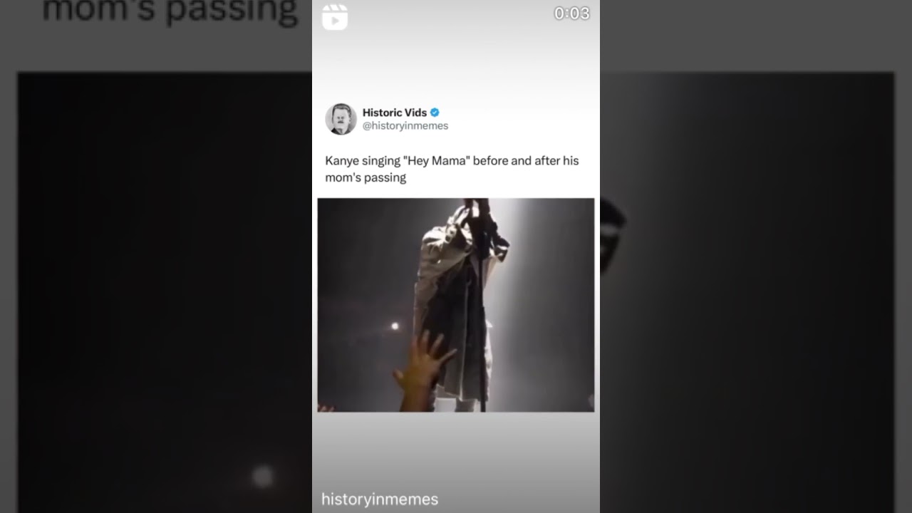 KANYE WEST’S MOM’S DEATH  😔✨🙏