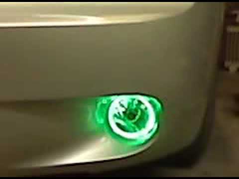 halo fog lights Dodge Charger