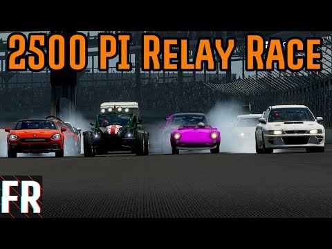 Forza Motorsport 7 Challenge -  2500 PI Nations Relay Race