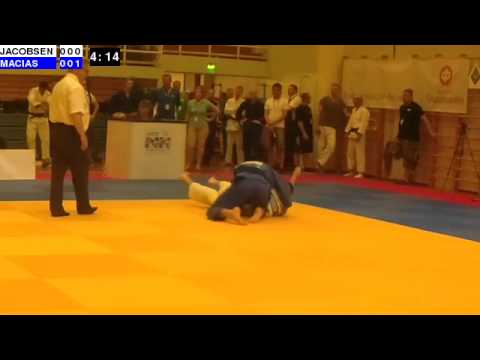 Judo Nordic Championships 2014: M-73: JACOBSEN - MACIAS
