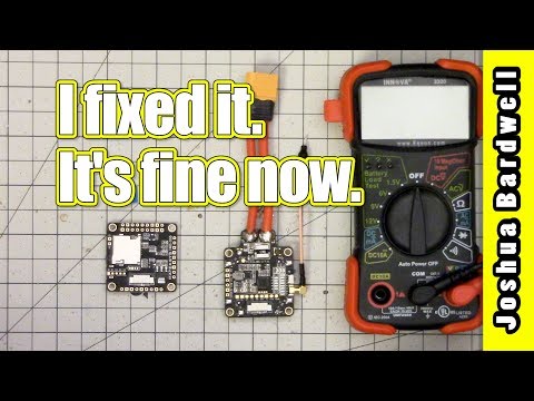 Matek F405 Troubleshoot | Multimeter Continuity Testing