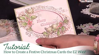 How to Create a Festive Christmas Cards the EZ way!